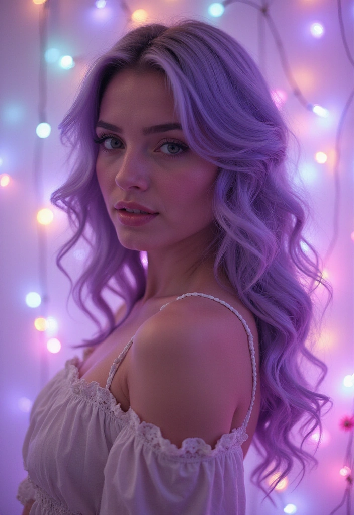 21 Neon Hair Ideas That Will Make You the Envy of Every Party! - 11. Luminous Lavender