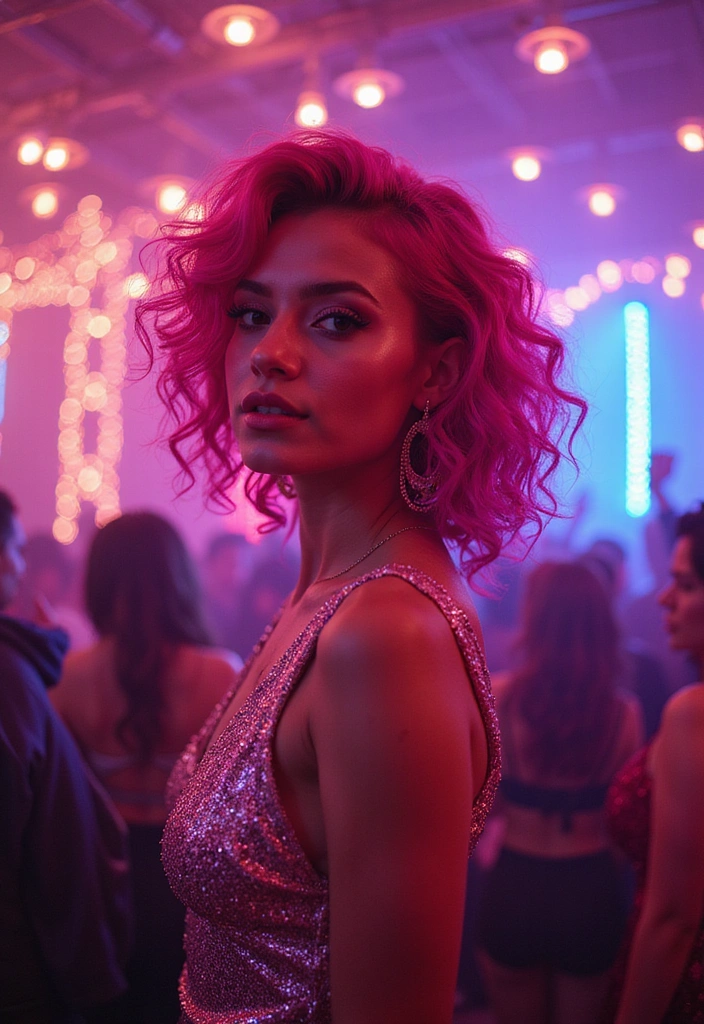 21 Neon Hair Ideas That Will Make You the Envy of Every Party! - 21. Shocking Magenta