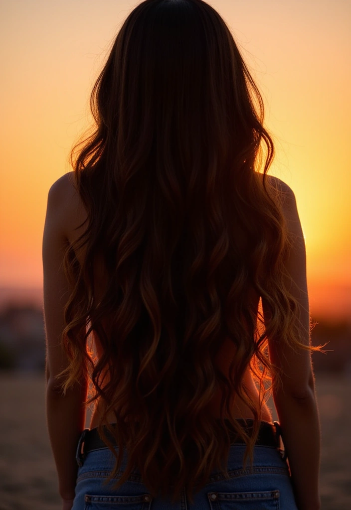 21 Stunning Dark Brown Hair Shades with Caramel Highlights You Need to Try! - 8. Black Chocolate with Caramel Ombre