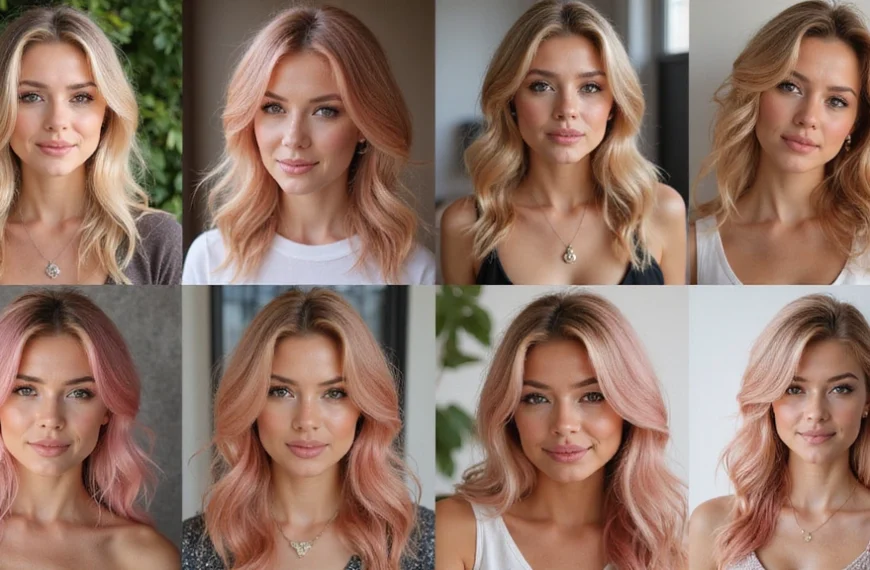 Blondes + Rose Gold = Hair Goals: The Prettiest Trend You’ll Ever Try – 21 Ideas