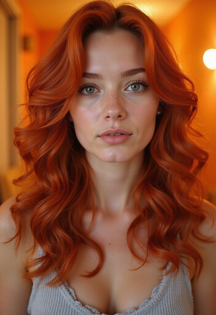 21 Vibrant Colored Hair Ideas You Need to Try (Wait Until You See #15!) - 16. Bold Copper