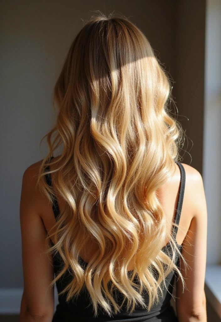 21 Vibrant Colored Hair Ideas You Need to Try (Wait Until You See #15!) - 10. Golden Blonde Highlights
