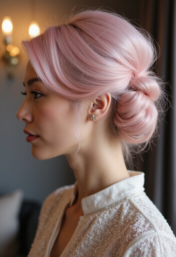 21 Vibrant Colored Hair Ideas You Need to Try (Wait Until You See #15!) - 21. Frosted Pink