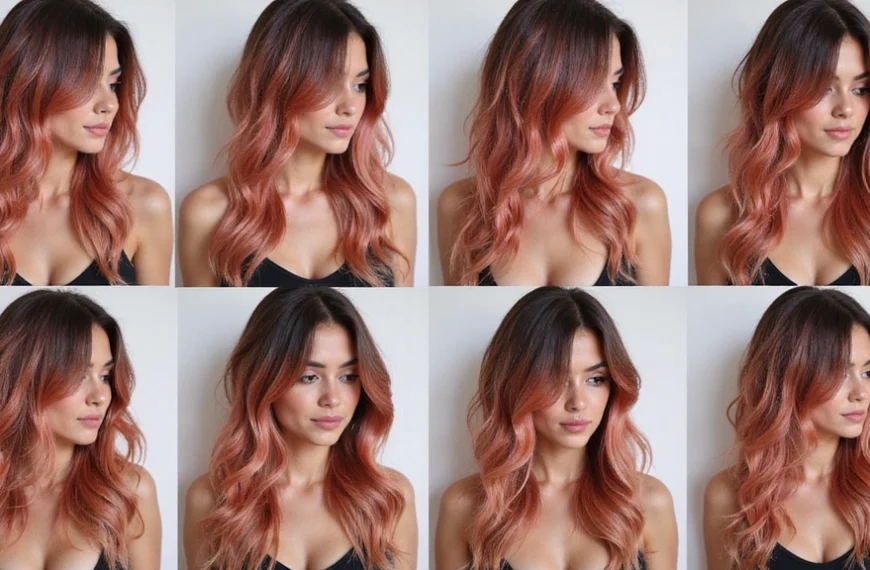 Rose Gold Hair for Brunettes: The Dreamy Twist Your Dark Locks Deserve