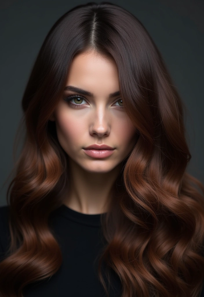21 Stunning Highlights for Brown Hair That Will Make You Want to Book an Appointment NOW! - 21. Raven Black Highlights