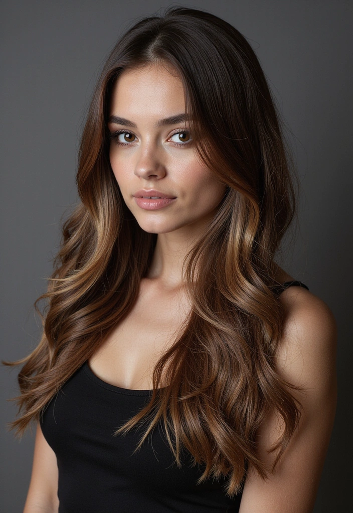 21 Stunning Highlights for Brown Hair That Will Make You Want to Book an Appointment NOW! - 7. Iced Coffee Highlights