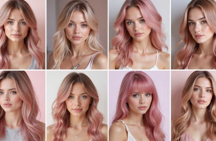 21 Rose Gold Hair Goals: The Soft, Shimmery Shade Everyone’s Obsessed With