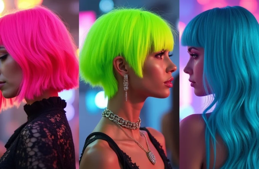 Neon Hair, Don’t Care: 21 Bold, Bright Styles That Glow Up Any Look