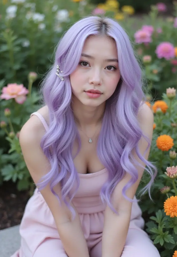 21 Stunning Light Hair Color Ideas That'll Make You Want to Change Your Look NOW! - 4. Pastel Lavender Delight