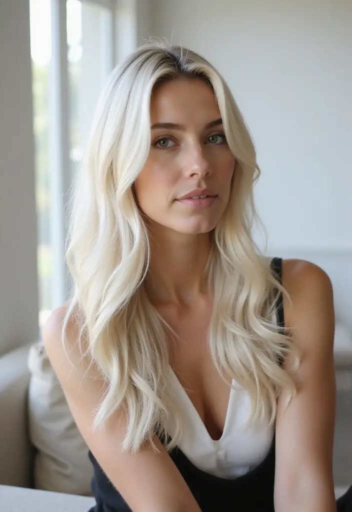 21 Stunning Light Hair Color Ideas That'll Make You Want to Change Your Look NOW! - 1. Platinum Blonde Perfection