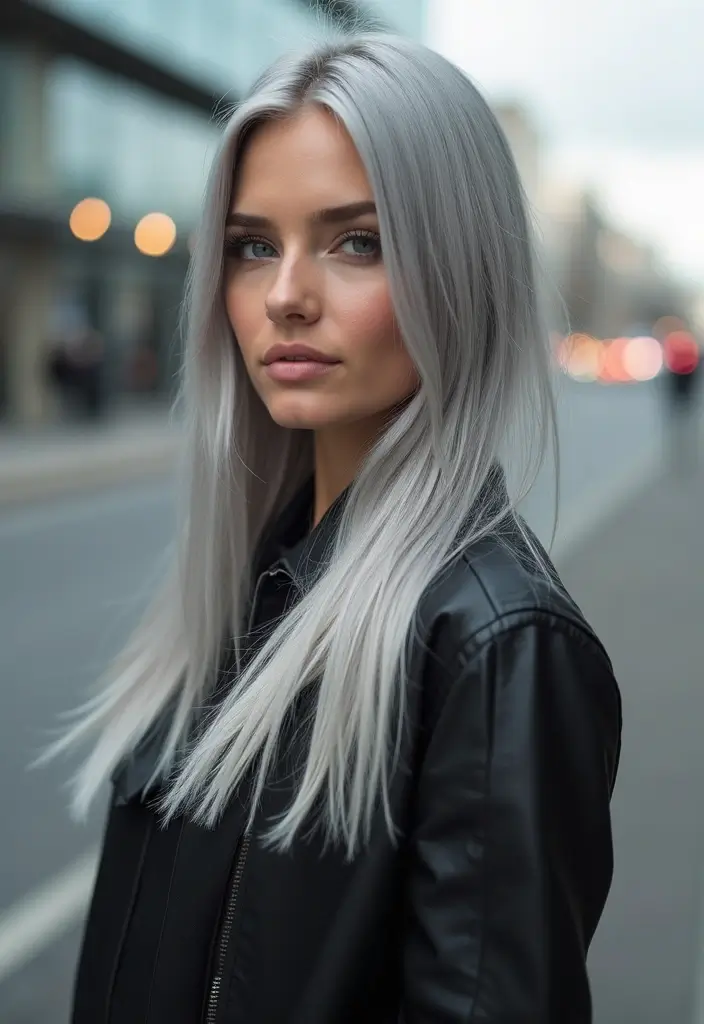 21 Stunning Light Hair Color Ideas That'll Make You Want to Change Your Look NOW! - 9. Silver Lining