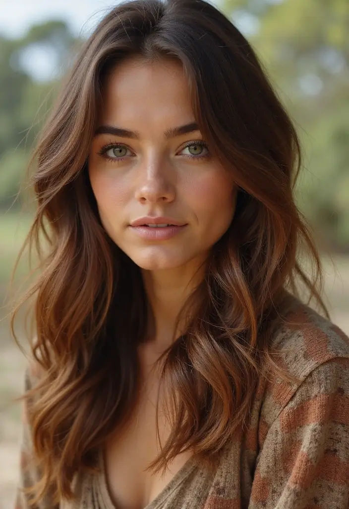 21 Stunning Brown Hair Color Ideas You Absolutely Need to Try Right Now! - 21. Rustic Brown