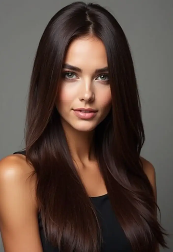 21 Stunning Brown Hair Color Ideas You Absolutely Need to Try Right Now! - 7. Dark Mocha Brown