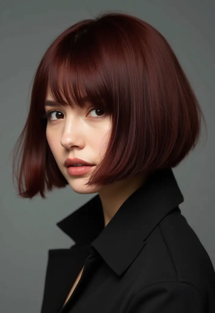 21 Stunning Brown Hair Color Ideas You Absolutely Need to Try Right Now! - 11. Deep Mahogany Brown