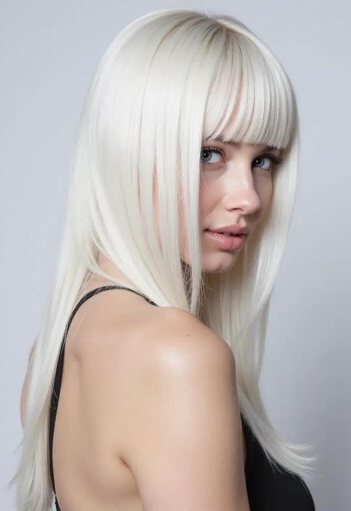 21 Stunning Hair Color Ideas for Blondes That Will Leave You Breathless! - 1. Icy Platinum Blonde