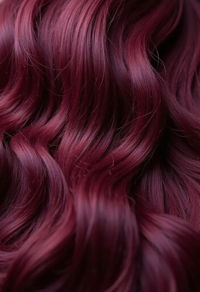 21 Stunning Hair Color Ideas for Black Hair That'll Turn Heads! - 1. Bold Burgundy