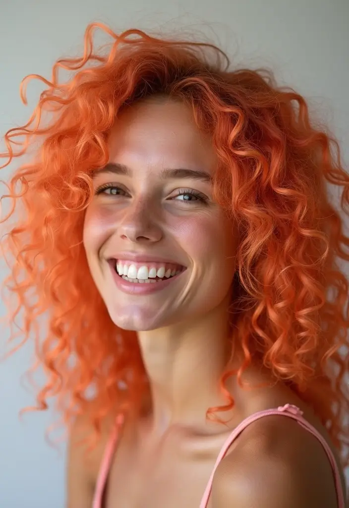 21 Curly Hair Color Ideas That'll Make You Want to Change Your Look ASAP! - 11. Strawberry Blonde