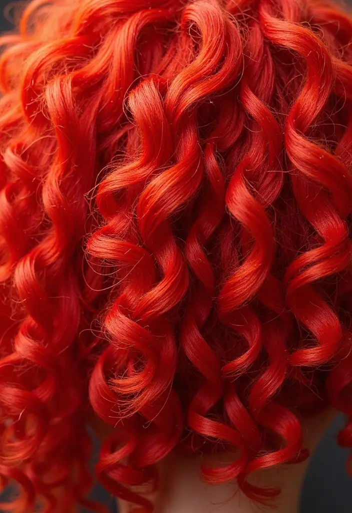 21 Curly Hair Color Ideas That'll Make You Want to Change Your Look ASAP! - 2. Radiant Red