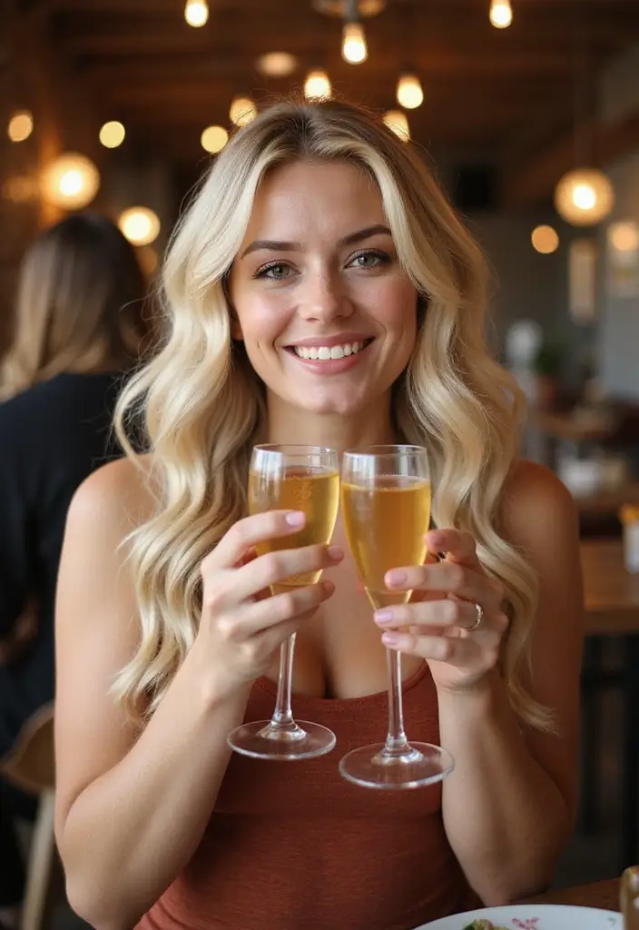 21 Stunning Blonde Hair Color Ideas You Need to Try Right Now (Wait Until You See #10!) - 7. Champagne Blonde