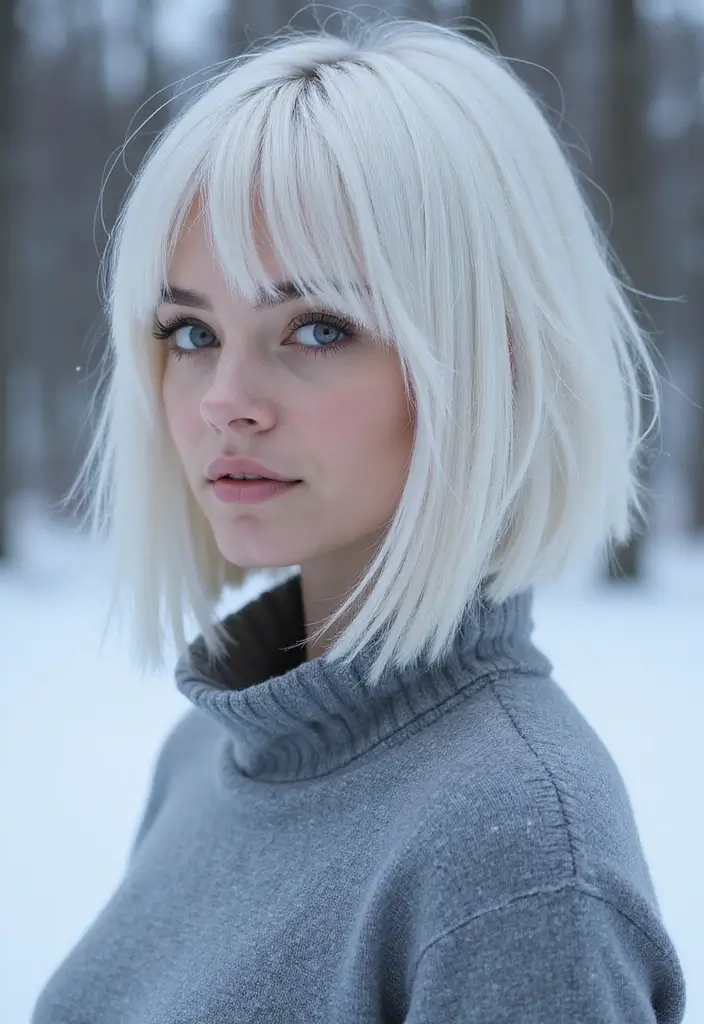 21 Stunning Blonde Hair Ideas That Will Make You Want to Go Platinum! - 1. Icy Platinum Perfection
