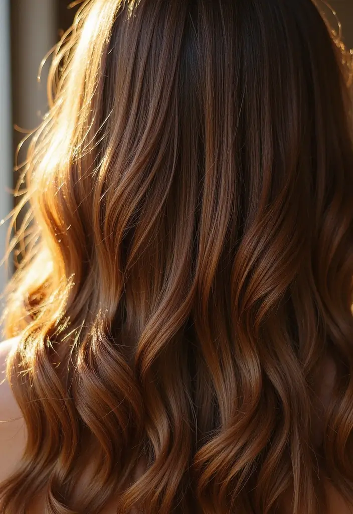21 Warm Hair Color Ideas That Will Make You Fall in Love Again! - 4. Chestnut Brown