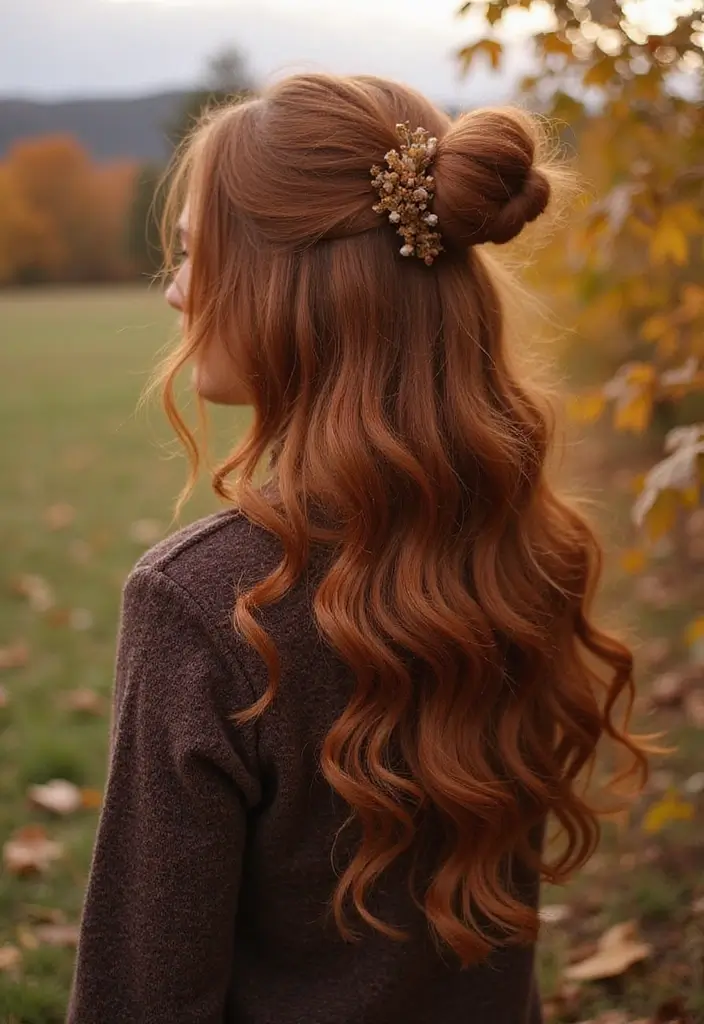 21 Warm Hair Color Ideas That Will Make You Fall in Love Again! - 12. Reddish Brown