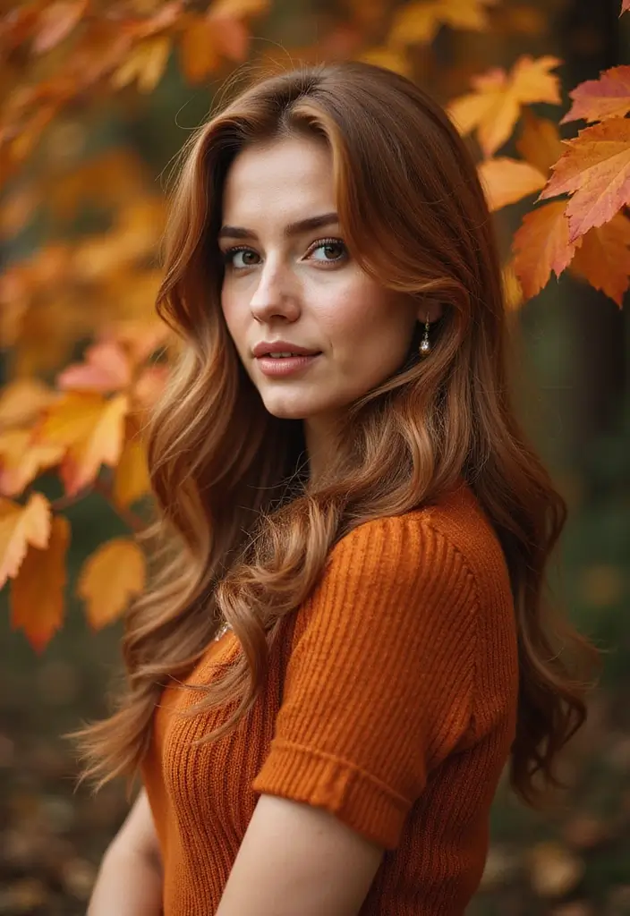 21 Warm Hair Color Ideas That Will Make You Fall in Love Again! - 17. Warm Tawny