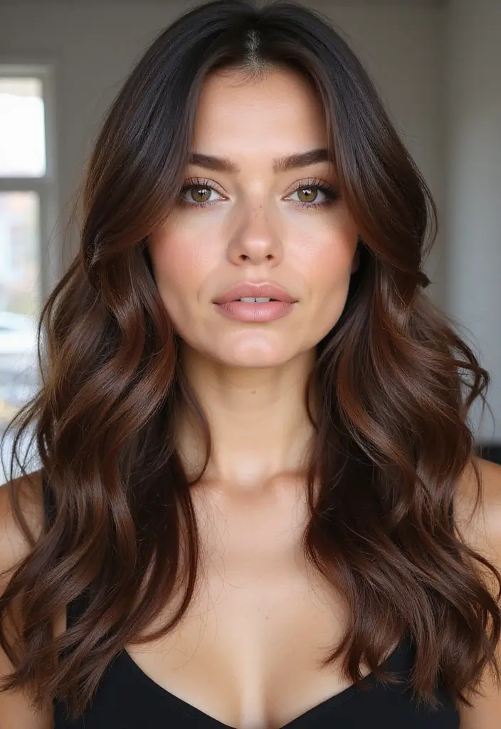 21 Natural Hair Color Ideas That Will Make You Reconsider Your Next Dye Job! - 2. Chestnut Brown