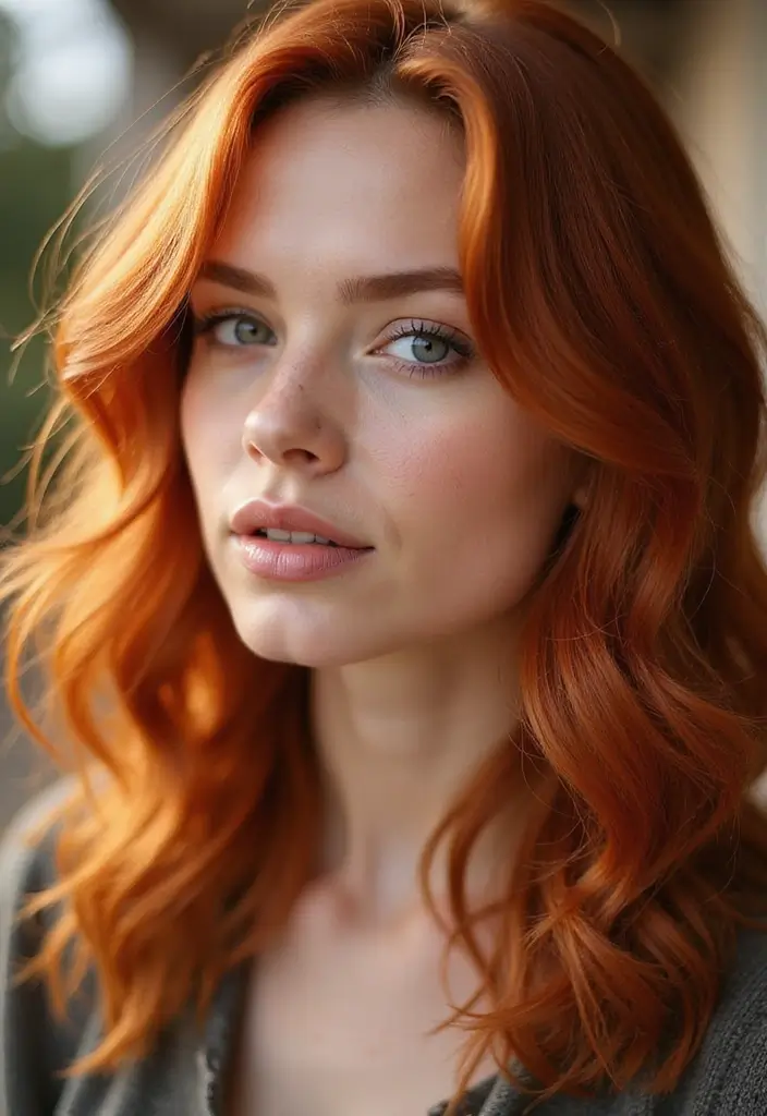 21 Natural Hair Color Ideas That Will Make You Reconsider Your Next Dye Job! - 19. Rustic Red